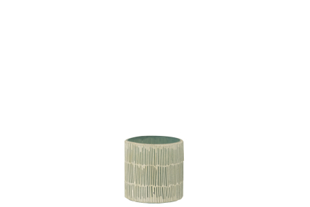 SALE % - Suport lumanari, Sticla, Gri, 7x7x8