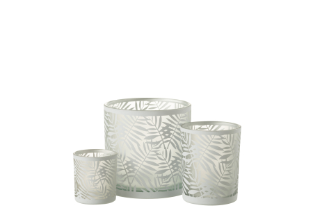 Suport lumanari, Sticla, Multicolor, 15x15x15 [3]