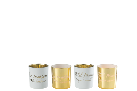 SALE % - Suport lumanari, Sticla, Multicolor, 7x7x8