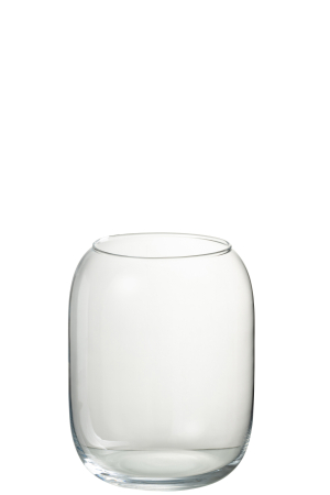 SALE % - Suport lumanari, Sticla, Transparent, 17x17.5x22