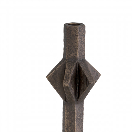 Suport pentru lumanare Conti L, finisaj bronz, Dims: L. 16.5 | W. 18.5 | H. 50  (CM) [6]