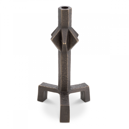Suport pentru lumanare Conti S, finisaj bronz, Dims: L. 17.5 | W. 18 | H. 35.5  (CM) [2]