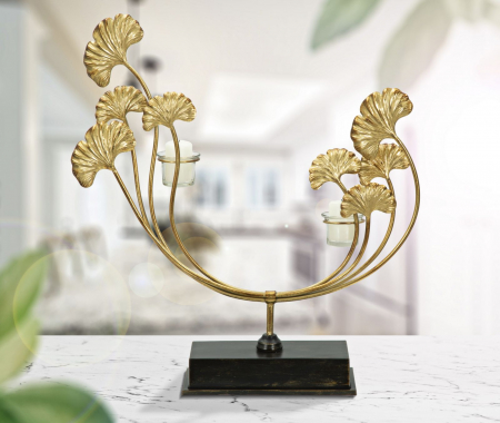 Suport pentru lumanari GLAM IRIS (cm) 50X12X55 [6]
