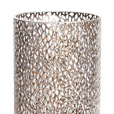 Suport pentru umbrele, cilindric, Purley, Metal, argintiu, PU 2, H. 50 cm, D. 22 cm [1]