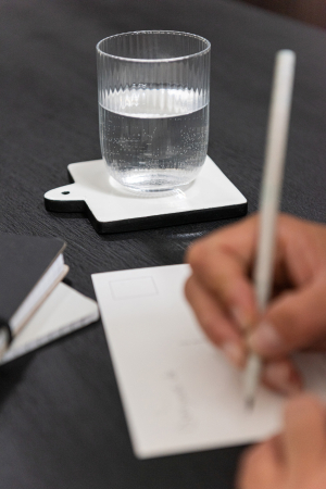 SuportPahare, Vik Lemn Alb/negru [5]