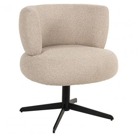 Import - Scaun rotativ Alexis (Biscotti), Dims: 77.0 x 67.0 x 64.0 cm