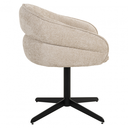 Scaun rotativ Angelina (Unicorn 11 crem), Dims: 78.0 x 62.0 x 61.0 cm [1]