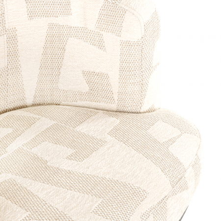 Scaun rotativ Cheyenne beige graffic (Beige graffic) [6]