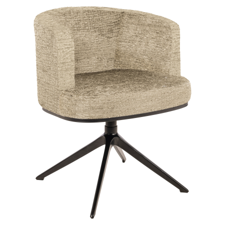 DINING - Scaun rotativ Cheyenne, desert fusion ignifug, Dims: 77.0 x 65.0 x 64.0 cm