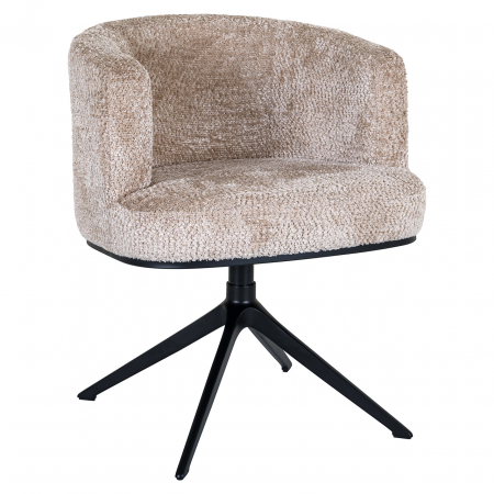 DINING - Scaun rotativ Cheyenne lovely beige (Be Lovely 170 Beige)