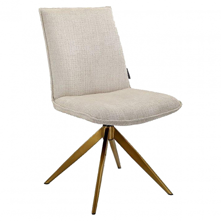 DINING - Scaun pivotant Dakota bej chenille (Niagara 902 bej)