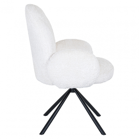 Swivel chair Jolie (Sheep 02 white) [1]