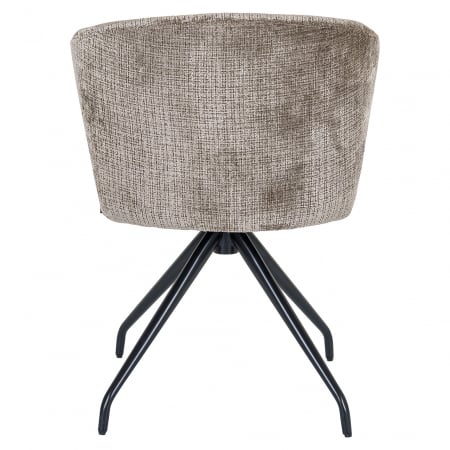 Scaun rotativ Milly stone chenille (Niagara 104 Stone Chenille) [2]