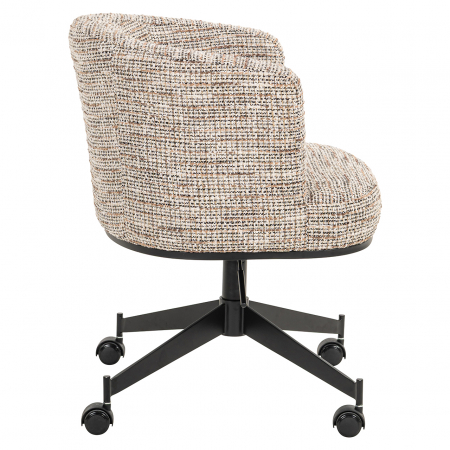 Scaun rotativ Rochenne cu roți (Be Trendy 01 Nature), Dims: 77.0 x 65.0 x 63.0 cm [10]