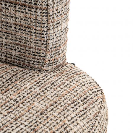 Scaun rotativ Rochenne cu roți (Be Trendy 01 Nature), Dims: 77.0 x 65.0 x 63.0 cm [7]