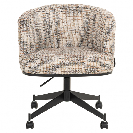Scaun rotativ Rochenne cu roți (Be Trendy 01 Nature), Dims: 77.0 x 65.0 x 63.0 cm [12]