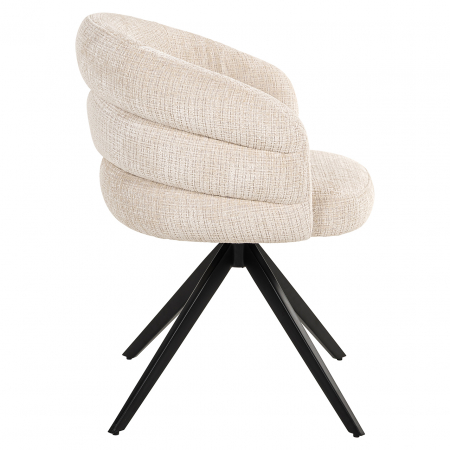 Scaun pivotant, Serenity, ignifug (Niagara 902 beige Chenille) [1]