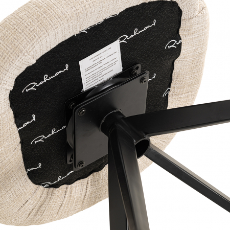 Scaun pivotant, Serenity, ignifug (Niagara 902 beige Chenille) [8]