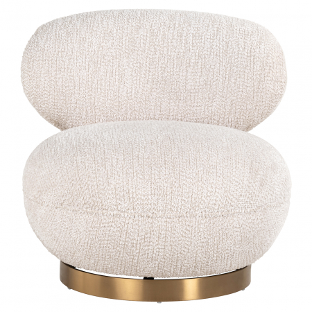 Scaun ușor pivotant Jace lovely cream (Be Lovely 11 Cream) [3]