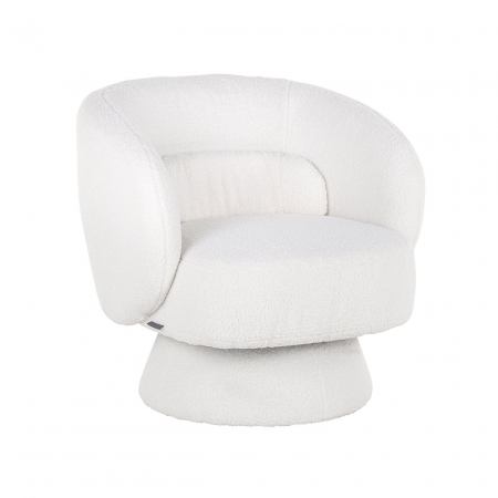 Fotolii - Scaun ușor pivotant Senna white furry (Himalaya 900 white furry)