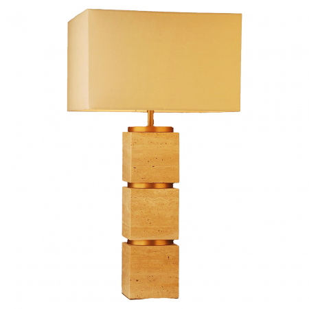 ILUMINAT - Lampă de masă Jaella (bej), Dims: 70.0 x 38.0 x 38.0 cm