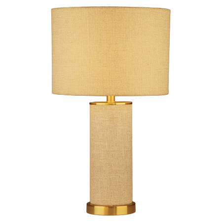 ILUMINAT - Lampă de masă Joline (bej), Dims: 60.6 x 35.5 x 35.5 cm