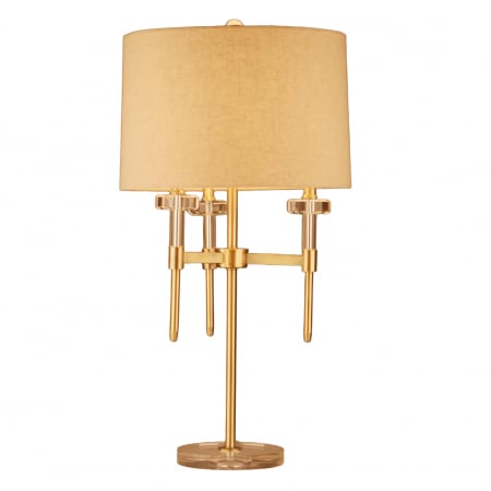 ILUMINAT - Lampă de masă Josie (auriu periat), Dims: 80.0 x 43.0 x 43.0 cm