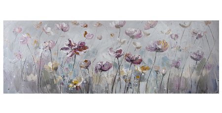 Tablou Blossom, panza, multicolor, 150x50x3.7 cm [1]