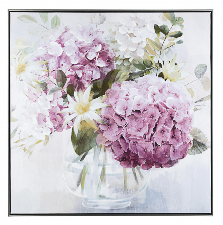 Tablouri - Tablou Crown P2314-1, Canvas/Lemn/Plastic, Multicolor,82.5x4.5x82.5 cm