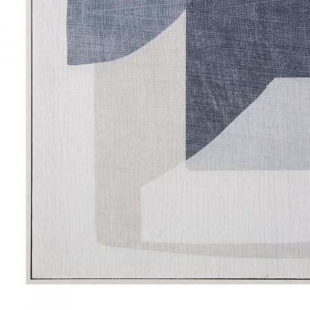 Tablou, dreptunghiular, Breakage, Pânză, Sintetică, albastru, alb, PU 1, L. 4 cm, L. 82 cm, H. 102 cm [1]