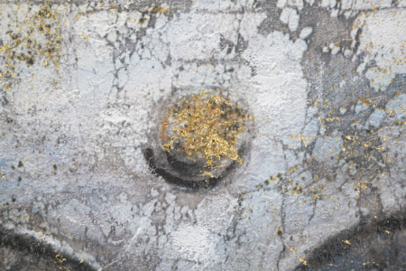 Tablou Face Buddha Light - A-, Lemn/Canvas, Multicolor, 120x80x3 cm [4]