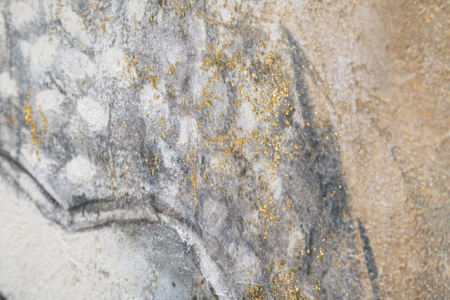 Tablou Face Buddha Light - B-, Lemn/Canvas, Multicolor, 120x80x3 cm [3]