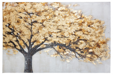 Tablou, GOLDEN TREE, 3.5X120X80 cm [1]