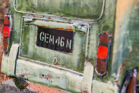 Tablou dubita verde, metalic [1]