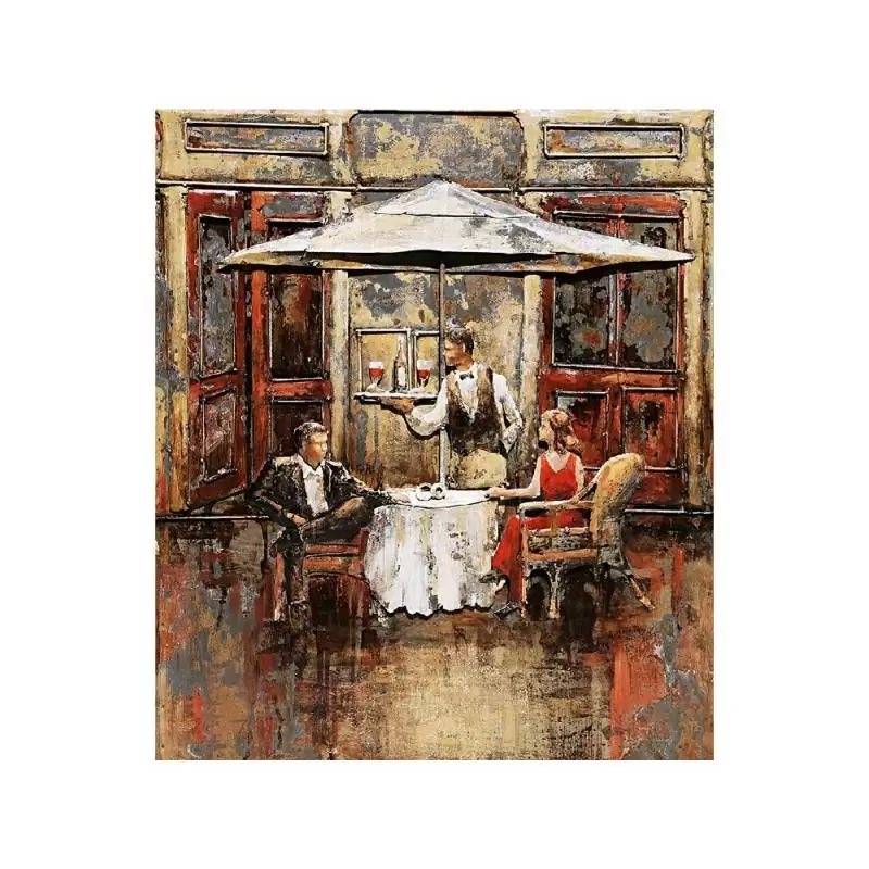 Tablou terrace, metalic [0]