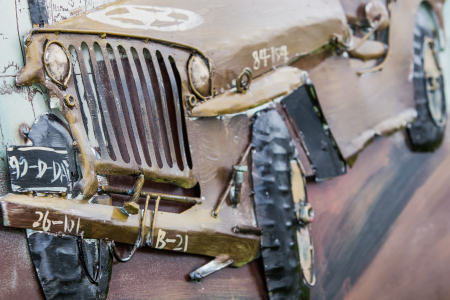 Tablou willy, metalic [2]