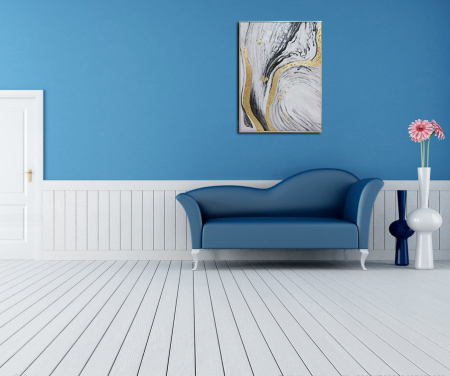 Tablou Modern + frame pictat manual [1]