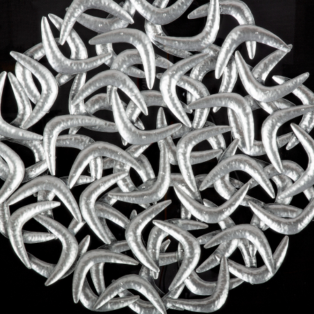 Tablou, pătrat, MDF, negru, PU 1, L. 5 cm, l. 60 cm, H 60 cm [2]