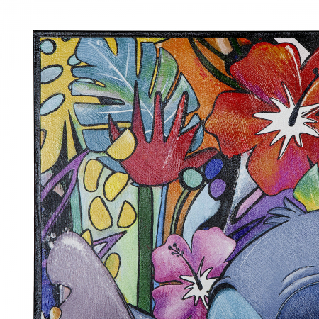 Tablou, pătrat, Stitch, Pânză, Lemn, multicolor, PU 1, L. 3,8 cm, L. 70 cm, H. 70 cm [1]