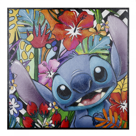 Tablou, pătrat, Stitch, Pânză, Lemn, multicolor, PU 1, L. 3,8 cm, L. 70 cm, H. 70 cm SALE % - Tablou, pătrat, Stitch, Pânză, Lemn, multicolor, PU 1, L. 3,8 cm, L. 70 cm, H. 70 cm