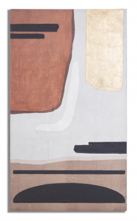 Tablou pictat manual Sear, Lemn/Canvas, Multicolor, 100x180x4.8 cm [4]