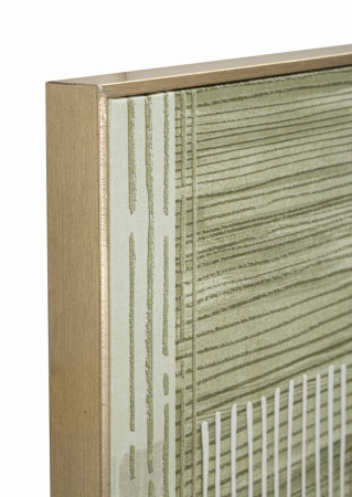 Tablou pictat pe pânza cu Rama, de lemn -a- 60x3x60 cm [2]