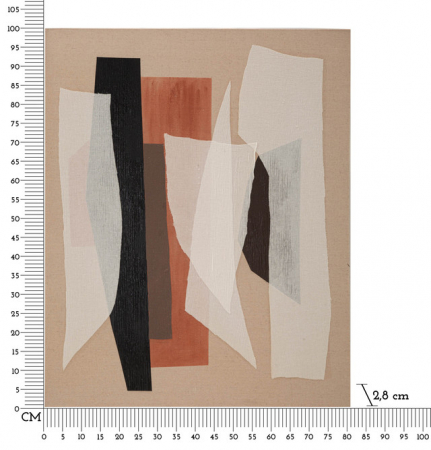 Tablou Redy -B-, Lemn/Canvas, Multicolor, 100x80x2.8 cm [6]