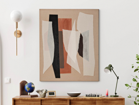 Tablou Redy -B-, Lemn/Canvas, Multicolor, 100x80x2.8 cm [5]