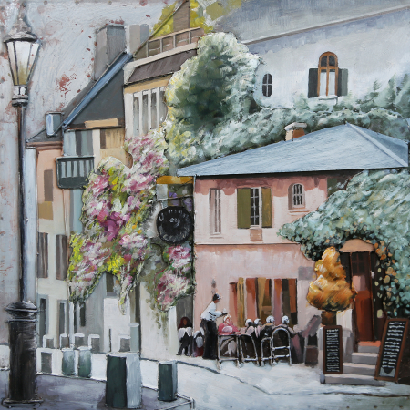 Tablouri - Tablou Restaurant  metalic in relief