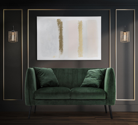 Tablouri - Tablou Soft, Lemn/Canvas, Multicolor, 120x80x3 cm