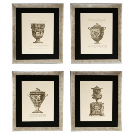 Tablouri - Tablou tipărit, Giovanni Battista set de 4, Dims: W. 59 | D. 2 | H. 69 | per frame (CM)