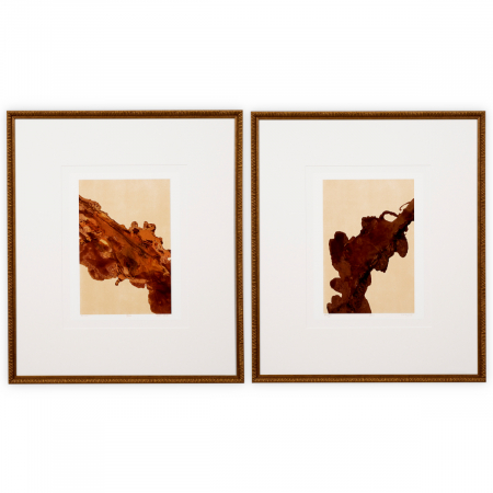 Tablouri - Tablou tipărit, Impression Authentique Mirage & Rêverie de Bruno Bijaksic set de 2, Dims: W. 63 | D. 2.5 | H. 74 | per frame (CM)