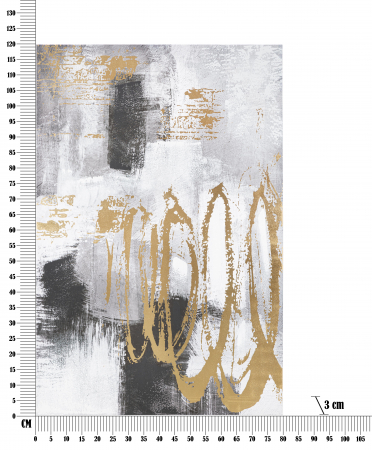 Tablou Toty, Lemn/Canvas, Multicolor, 120x80x3 cm [5]