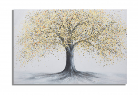 Tablou Tree Simple -B-, Lemn/Canvas, Multicolor, 121.5x5x82 cm [4]